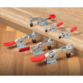 Resim Goodhand GH-12310 Geçişli Kelepçe | 364 kg Kapasiteli Güçlü Kelepçe - Montaj ve Sabitleme Işleri Içi 