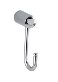 Resim Çelik Banyo Paslanmaz Pirinç Bella Kanca Askılık Gri 