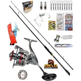 Resim Prime 4000 274cm 8-42gr Zen Pro Karbon Kıyı Spin Olta Takımı Seti 