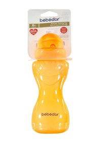 Resim Bebedor Sportif Pipetli Bardak Neon Turuncu 
