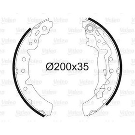 Resim Valeo 564051 Arka Fren Balatasi 0449502020 0449502110 449502020 