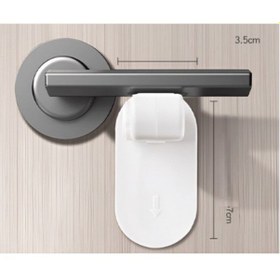 Resim Çocuk Koruyucu Kapı Kolu Kilidi Ev Güvenliği 