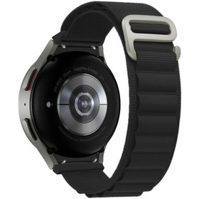 Resim Galaxy Gear S2 Ile Uyumlu Kordon Kumaş Loop Kaliteli Yedek Saat Kordonu Çift Katmanlı Kayış 