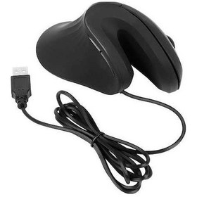 Resim Fastbuy Ergonomik Dikey Usb Fare, 3 Dpı Ayarlı, Siyah, Oyun Ofis Kullanımı İçin İdeal Optik Optik 