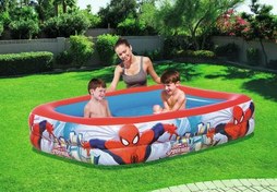 Resim Bestway 98011, Spiderman Temalı Havuz-201x150x51cm 