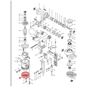 Resim Makita HM1200B Arka Kapak Ürün Kodu 284055-5 