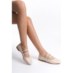 Resim Kadın Cove Krem Cilt Toka Tedaylı Kut Burun Babet-krem Cilt Krem 