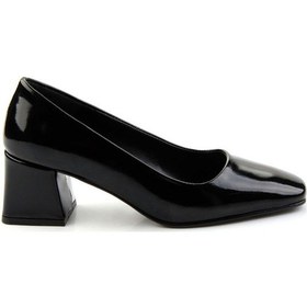 Resim Bambi Siyah Kadın Klasik Topuklu Ayakkabı K01992111198 Siyah 