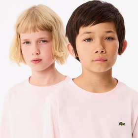 Resim Lacoste Classic Çocuk Pembe T-Shirt 