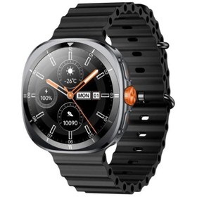 Resim Bix TSW2 1.43 Inç Siyah AMOLED Ekran Bluetooth 5.3 Telefon Görüşme iOS & Android Uyumlu Metal Akıllı Saa 