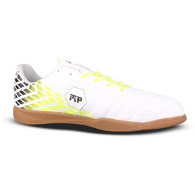 Resim M.P. Erkek Bağcıklı Beyaz Futsal Ayakkabısı 