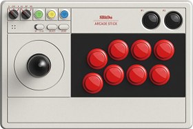 Resim 8bitdo Arcade Stick Bluetooth Kablosuz Nintendo Switch 