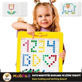 Resim Lino Magpad Dots Manyetik Kodlama Ve Çizim Tableti Mp-102 