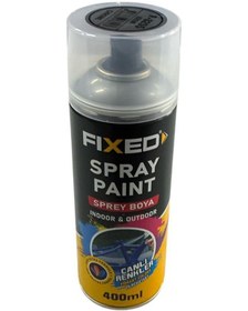 Resim Sgs Fixed Krom Efekt Gümüş Sprey Boya 400ml F-213 