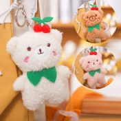 Resim OEMG Yeni Küçük Peluş Kolye Okul Çantası Çekicilik Anahtarlık Yeni Butik Kapma Makinesi Klip Bebek Makine Bebekleri (Yurt Dışından) 