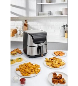 Resim GUNES ZUCCACIYE Favor Airfryer 5,5 Litre Sıcak Hava Fritözü 