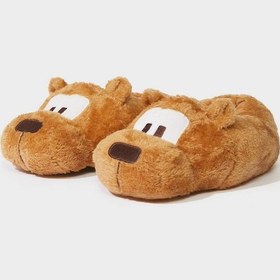 Resim Defacto Erkek Çocuk Düz Taban Panduf F1915a825wnbn450 Kahve 