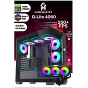 Resim Game Master Qlite-4060 R5-5600 16 GB 512 GB M.2 SSD 8 GB RTX4060 Free Dos Masaüstü Oyuncu Bilgisayarı 