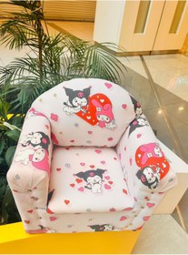 Resim forte luva Kuromi Desenli Çocuk Oturma Koltuğu 