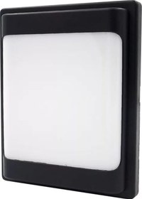 Resim 30 W Carpo Siyah Plastik Led Glop 3200k Sarı Işık Siyah 