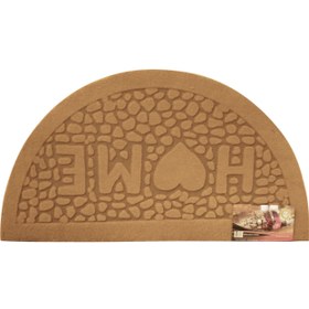 Resim Giz Home 40x75 cm Parga Yarım Ay Kapı Paspası (103PR00001989) 