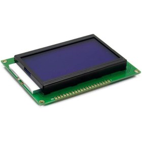 Resim AKIMLA 12864B V2.0 Grafik LCD Ekran Modülü - Mavi Renkli 
