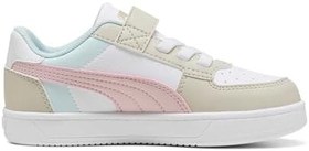Resim PUMA Caven 2.0 Block Çocuk Sneaker Beyaz-Pembe-Mavi, 394462 