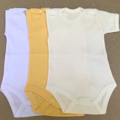 Resim Özdemirli Bebe Çıtçıtlı Badi Kısa Kol (3 Lü Paket) 