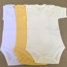Resim Özdemirli Bebe Çıtçıtlı Badi Kısa Kol (3 Lü Paket) 