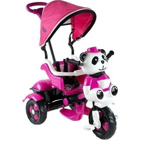 Resim Babyhope 127 Little Panda Kontrollü 3 Tekerlekli Bisiklet 