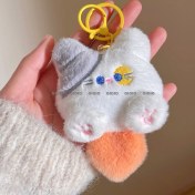 Resim Silver1 Karikatür Küçük Hediye Peluş Bebek Kolye Anahtarlık Çanta Kolye Aksesuarları (Yurt Dışından) 