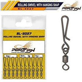 Resim Portfish BL-3027 Hızlı Değişim Fırdöndüsü No:8 