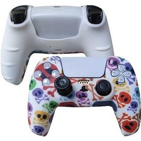 Resim Ankatek Silikon Şapka Ps5 Koruyucu Kapak Gamepad Kılıfı 2 Adet 13+ Oyun Kumandası Aksesuarı 