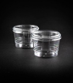 Resim 14Süs Plastik Tatlı Kabı Kasesi 250cc Bodega 30 Adet Kapaklı 