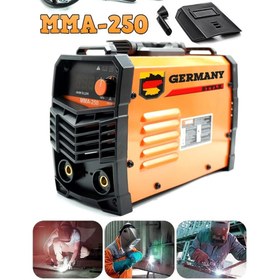 Resim AyrStore Germany Style MMA-250 Alman Copperx Çift Kartlı 250 Amper Invertör Kaynak Makinası Turuncu 