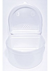 Resim Diş Protez. Diş Saklama Taşıma Koruma Kutusu Kabı (3 Adet) 