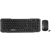 Resim Everest KM-511 Kablosuz Q Multimedia Klavye Mouse Set 
