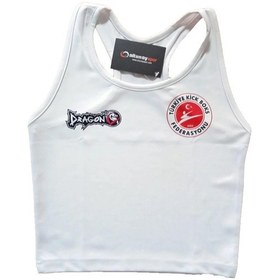 Resim Dragondo Kb1099 Kick Boks Kadın Büstiyer Beyaz 