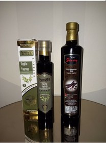 Resim My Farmaex Zeytin Yaprağı Ekstratı 250 ML + Şenay Keçiboynuzu Özü 