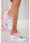 Resim 20Tasarımterlik Pembe Tavşan Temalı Ortopedik Airmax Medikal Sabo Çok Renkli 