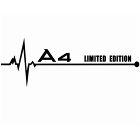 Resim Redline Grafik Siyah Sticker Limited Edition 2 Adet 