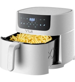 Resim Yui M50 Maxifry Xxl 8 Lt Smart Airfryer Beyaz Yağsız Fritöz Outlet Teşhir Ürün 