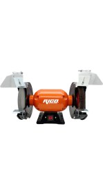 Resim Elektrikli Bıçak Kesici Bileme Taş Motoru 175 mm Zımpara 500 W Rico Taşlama Metal Tezgah Üstü Çark 