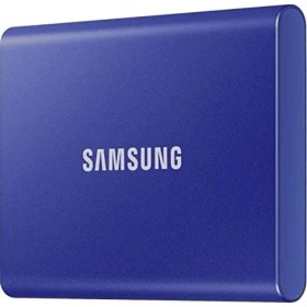 Resim Taşınabilir T7 Ssd, USB 3.2 Gen 1 Tb, 1.050 Mb/sn Okuma, 1.000 Mb/sn Yazma, Mavi, MU-PC1T0H 