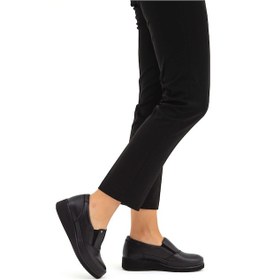 Resim Tamer Tanca Kadın Hakiki Deri Siyah Comfort Ayakkabı 824 3541 Bn Ayk Sk22/23 Sıyah Siyah 