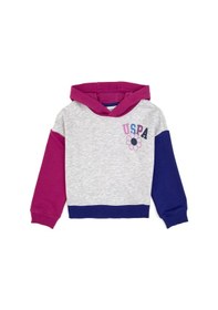 Resim U.s. Polo Assn. Kız Çocuk Fuşya Sweatshirt 50317905-vr023 Fusya 