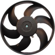 Resim Volkswagen Parati Saveiro Golf Seat Cordoba Fan Motoru Davlumbazsız 315 Mm 2 Fiş 6 Kanat 
