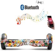 Resim Citymate Elektrikli Kaykay Hoverboard Bluetooth 6.5 Inch Desen-19 