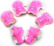 Resim Çocuk Dizlik Dirseklik Set - Pembe 