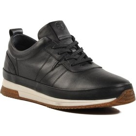 Resim Ayakmod 5y2119-2304 M Siyah Hakiki Deri Erkek Günlük Ayakkabı Siyah 